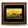 Gold Engraving Town Hall Square