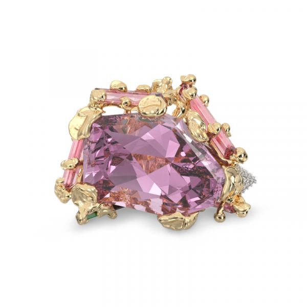 Kollasest kullast sõrmus 