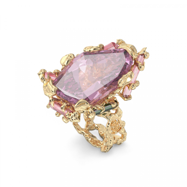 Kollasest kullast sõrmus 