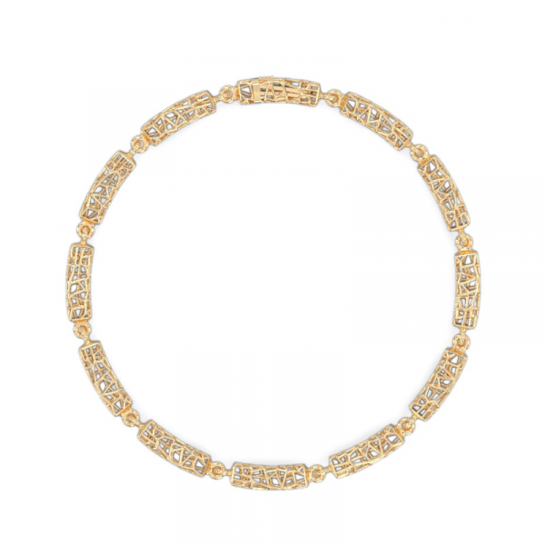 Kollase kullaga käevõru