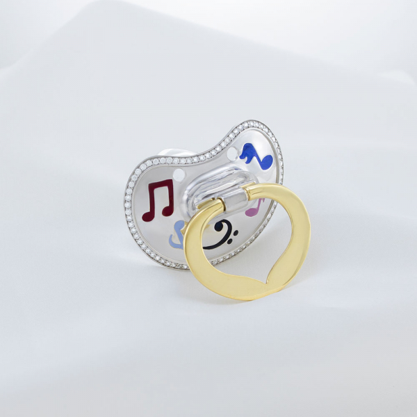 Silver Baby Pacifier  Music