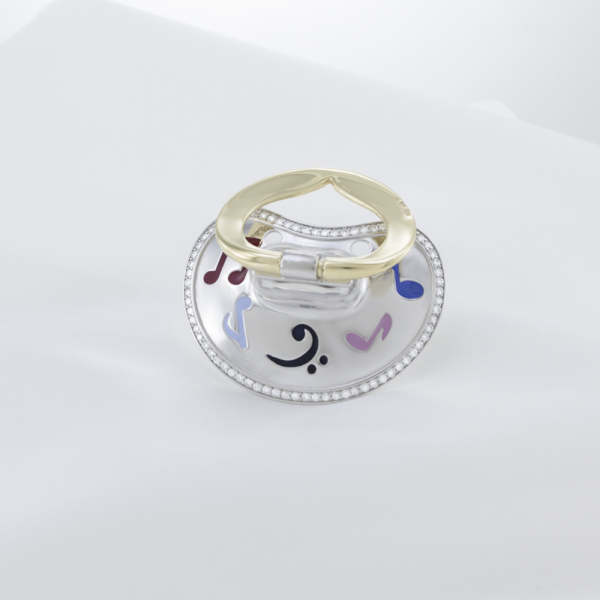 Silver Baby Pacifier  Music