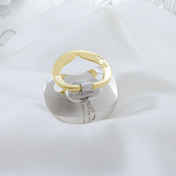 Silver Baby Pacifier  