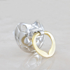 Silver Baby Pacifier  Football