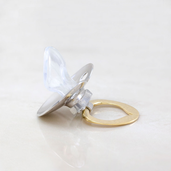 Silver Baby Pacifier